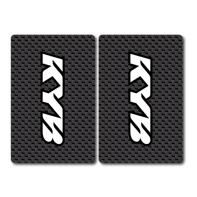 Graphiques de fourche supérieure // KYB // Noir