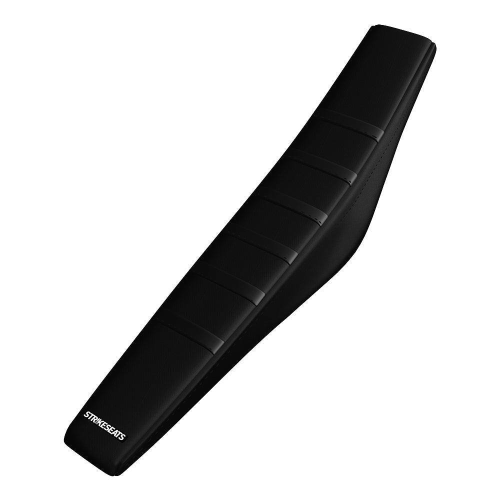 KTM 85SX 18-23 ORANGE/NOIR/NOIR Housse de selle nervurée Gripper