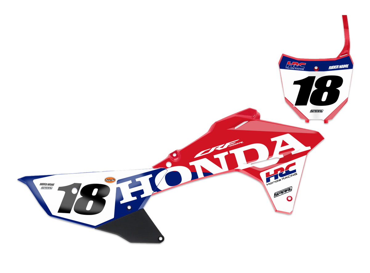 Honda // CRF 2027 (Shrouds + Backgrounds Bundle)
