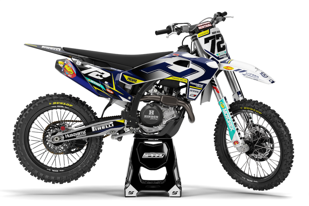 Husqvarna // Beast Black Blue (All Bikes)